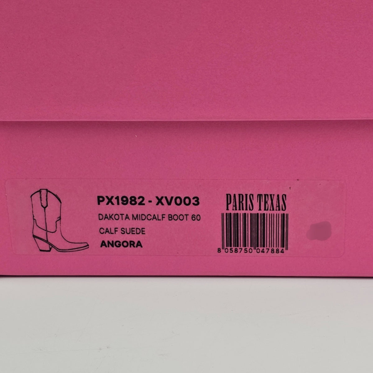 PARIS TEXAS Dakota Angora Boots New And Authentic