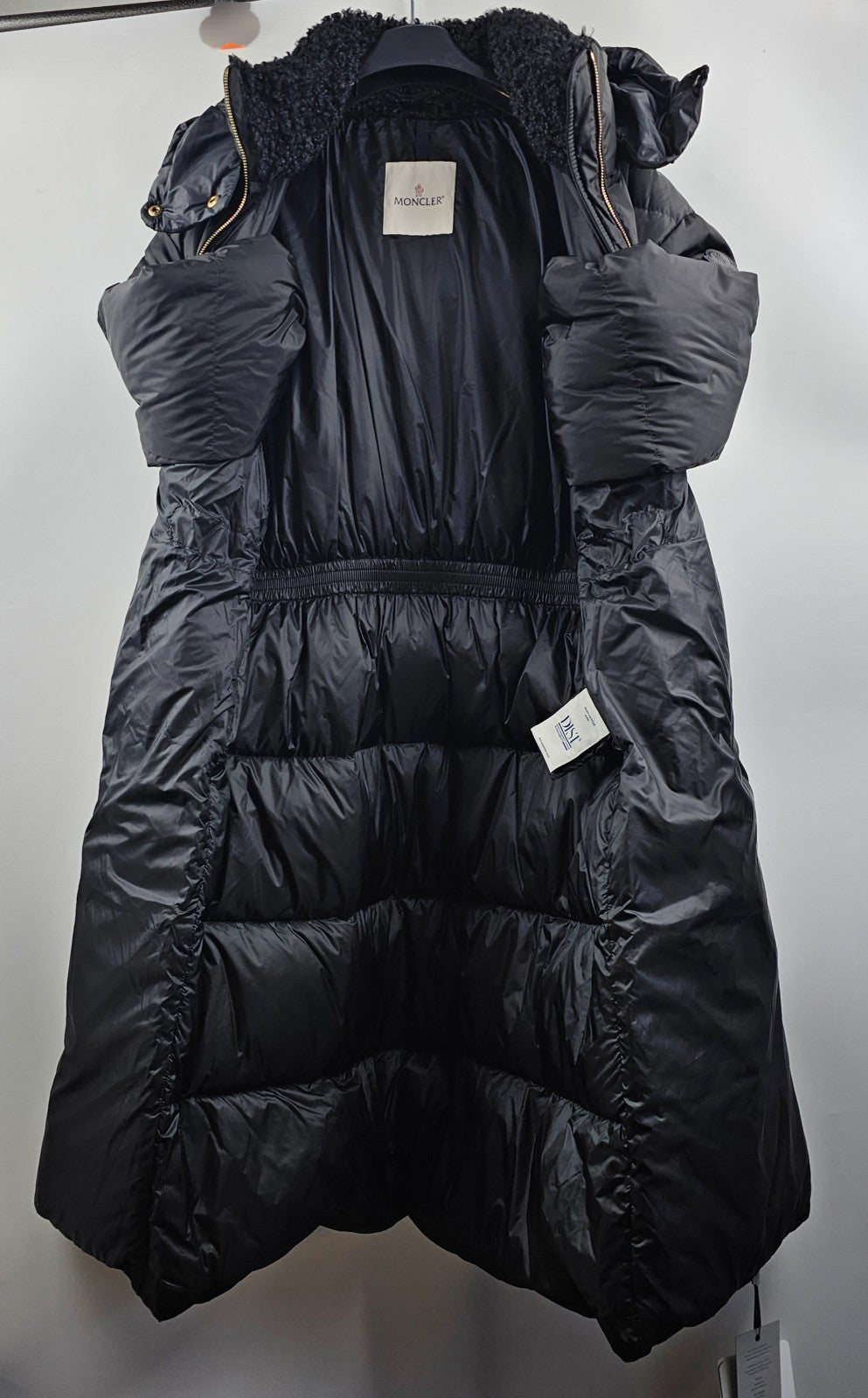 MONCLER Briant $3350 Women's Black Down Jacket New