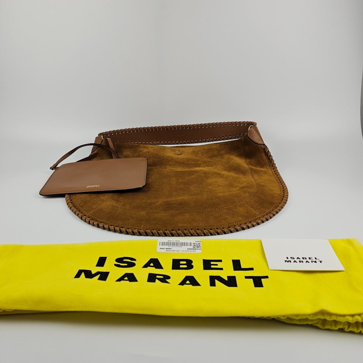 Isabel Marant Oskan Hobo Soft Cognac Shoulder Bag New And Authentic