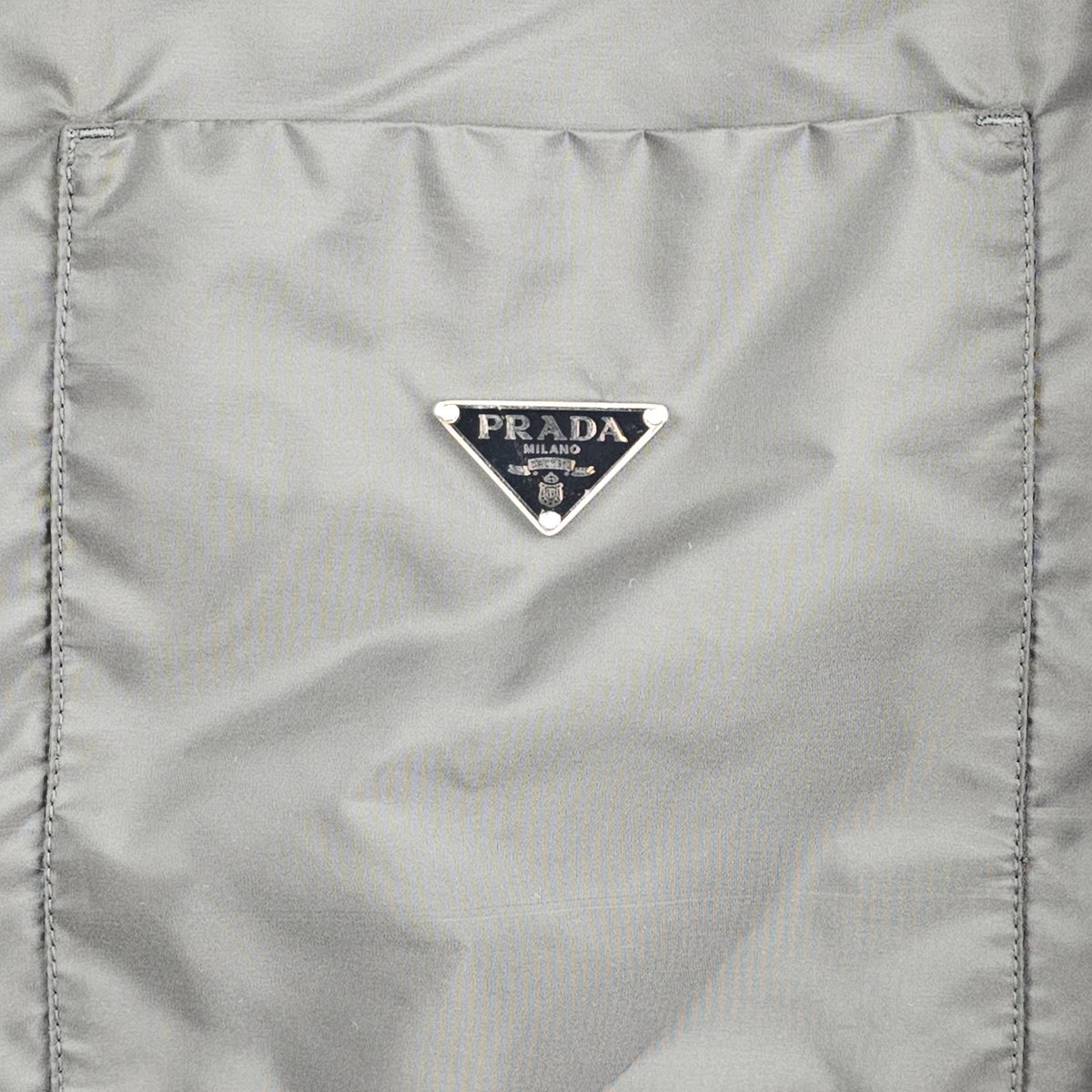 PRADA Black Re-Nylon Shirt New And Authentic