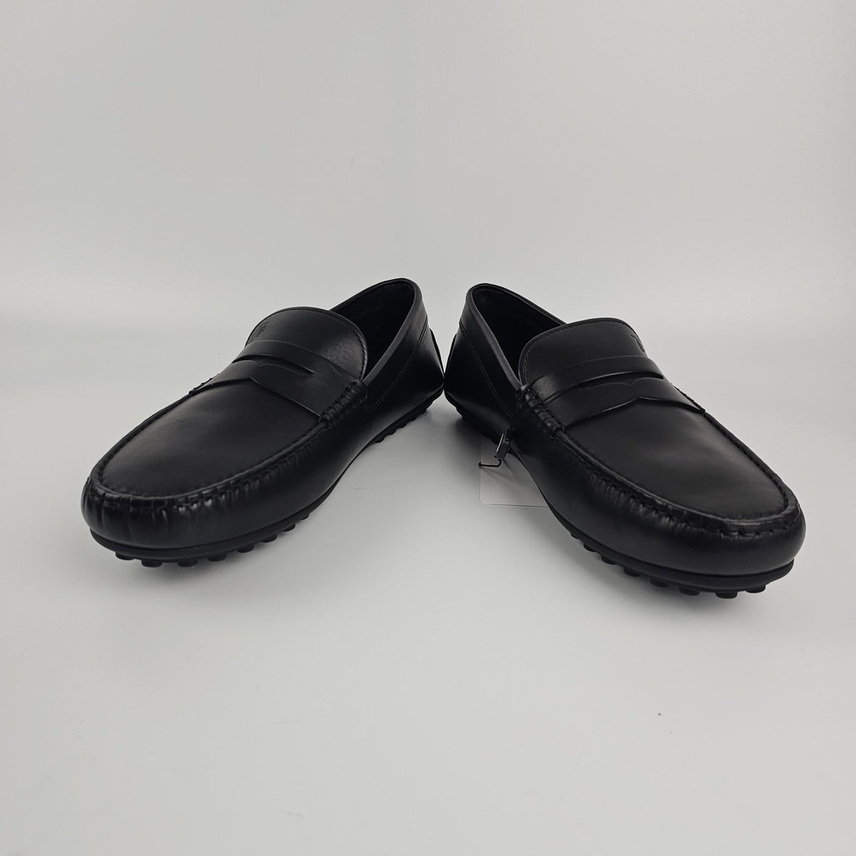 TOD'S City Gommino Black Loafers New & Authentic