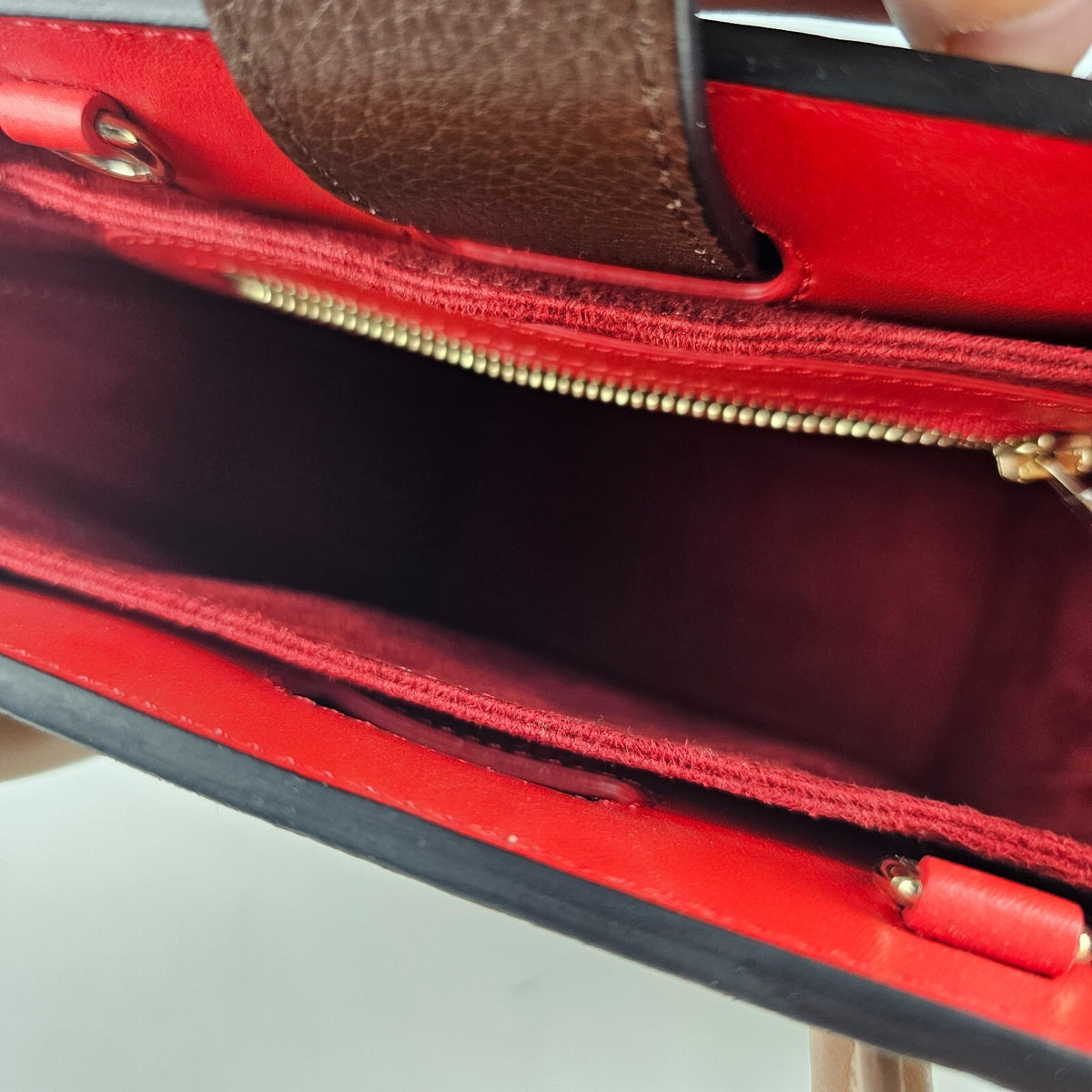 CHRISTIAN LOUBOUTIN Paloma Brown Bag New