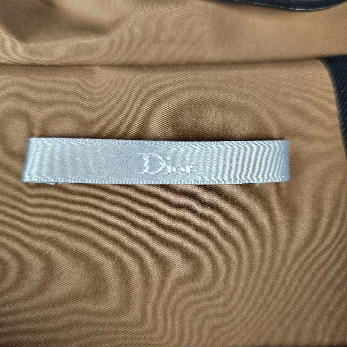 Dior Homme Beige Oversized Hooded Nylon Parka New Size IT52/L