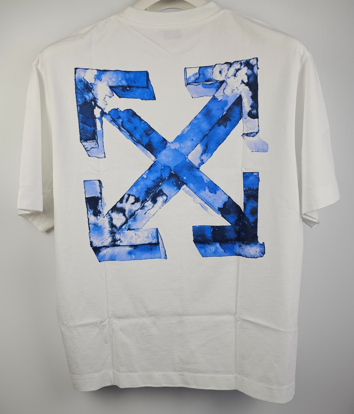 OFF-WHITE White Cotton Men's T-shirt New & Authentic