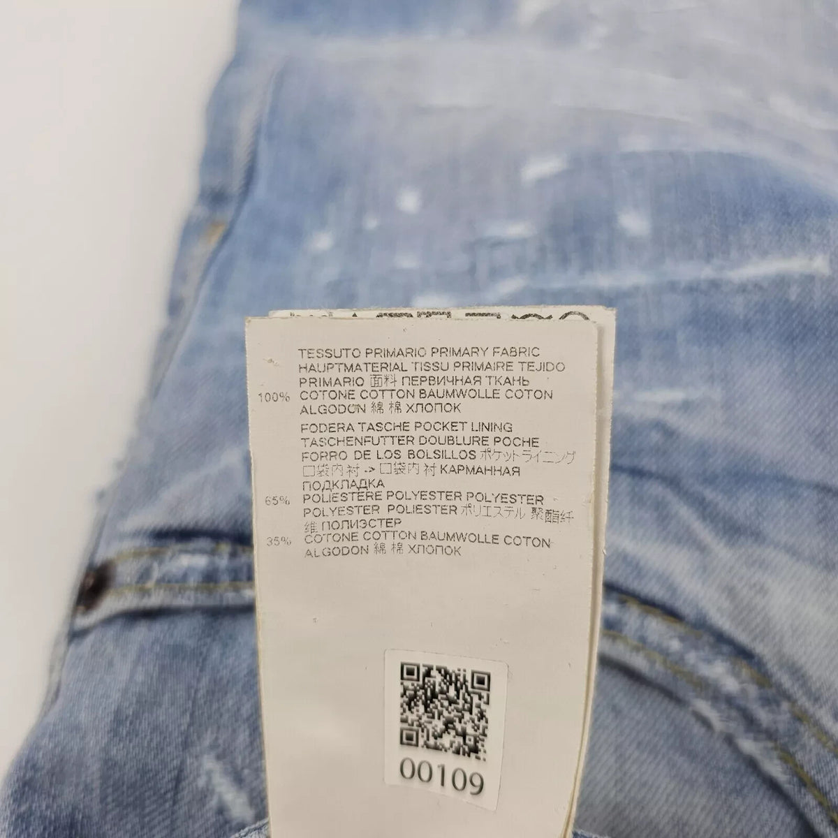 DSQUARED2 Blue Skater Jeans New IT56