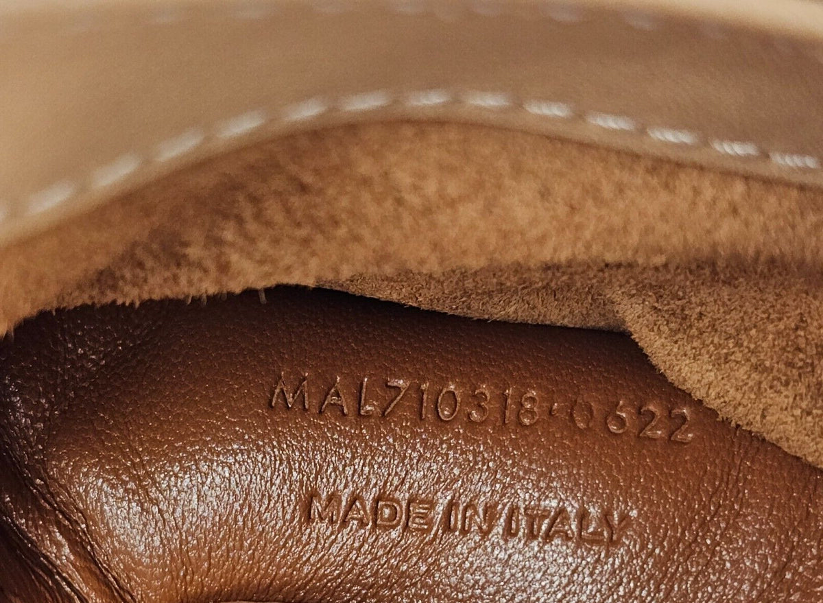 SAINT LAURENT Mini Le 5 A 7 Vintage Brown Leather Hobo Bag New