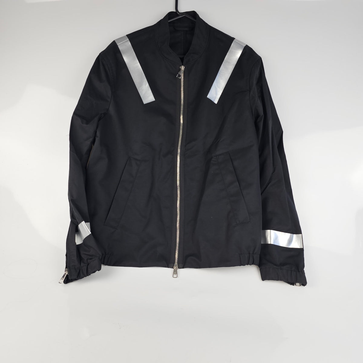 Neil Barrett Black Bomber Jacket Size L New