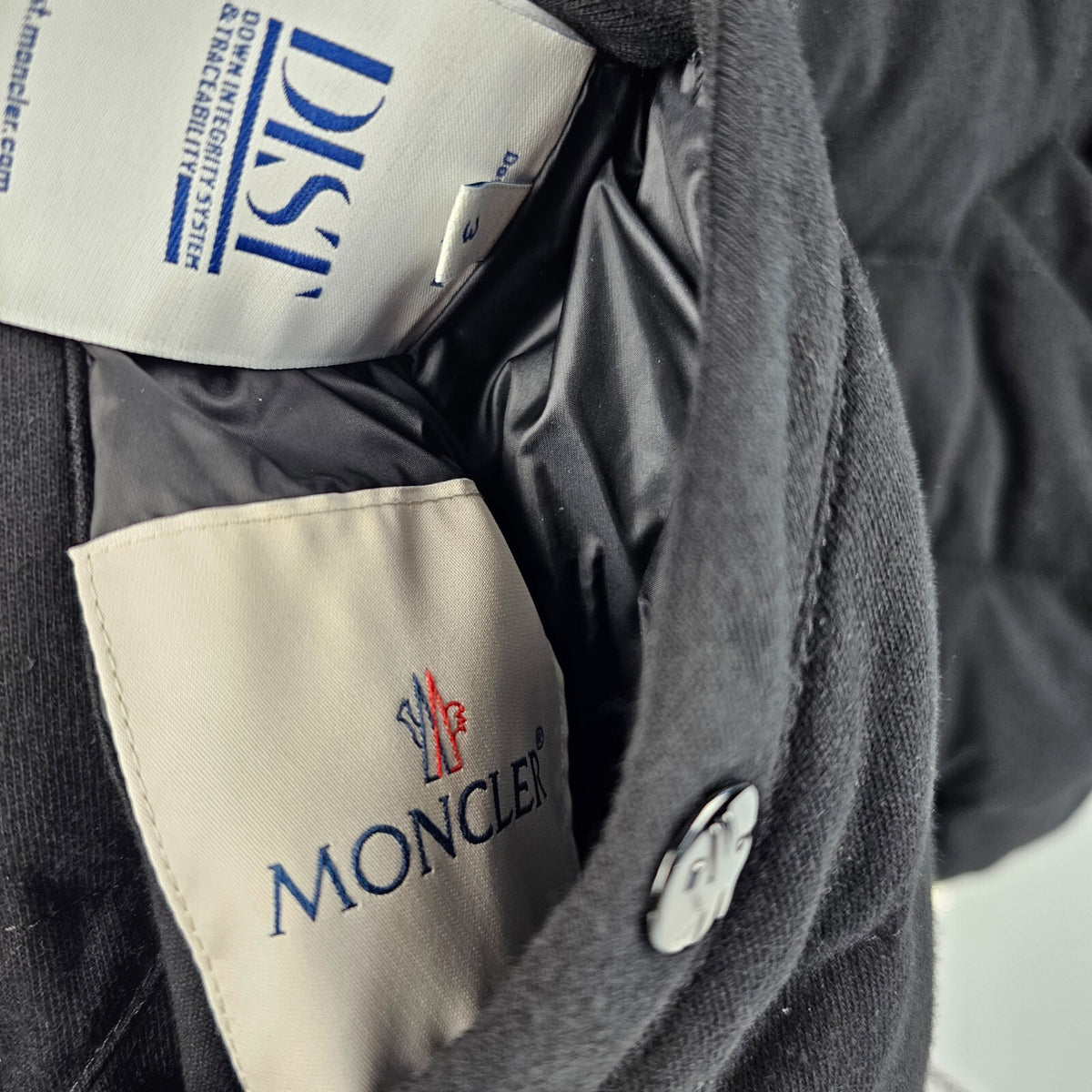 MONCLER Bouchet $2270 Men's Black Down Jacket New