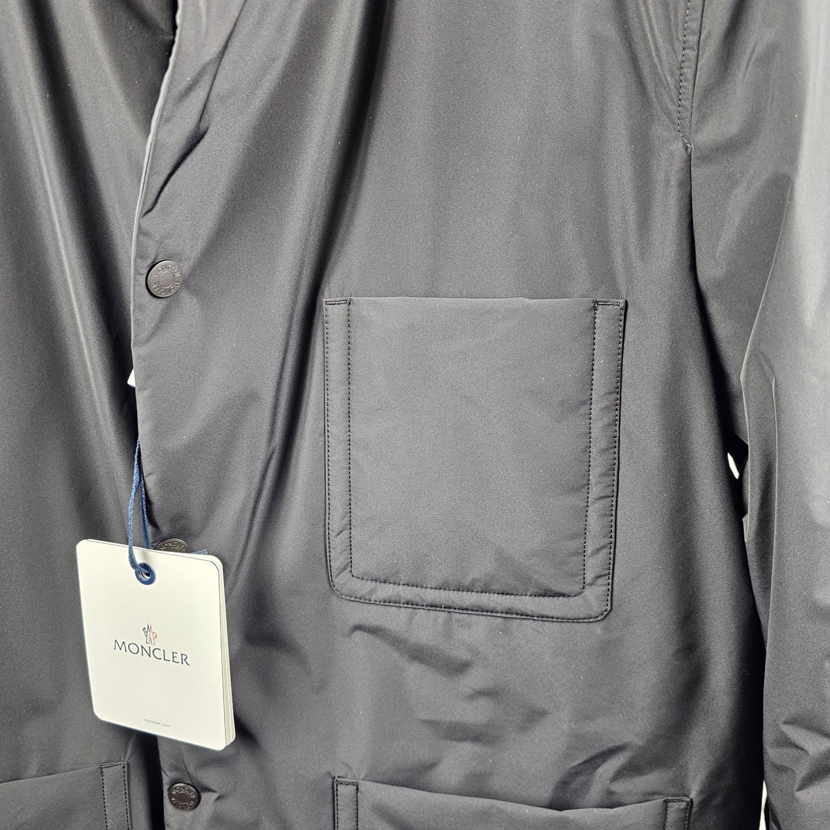 MONCLER Ouille $2250 Men's Black Reversible Down Jacket New