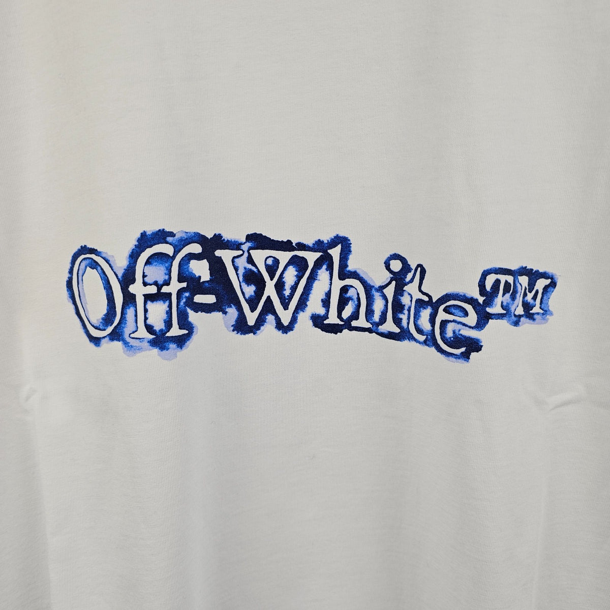 OFF-WHITE White Cotton Men's T-shirt New & Authentic