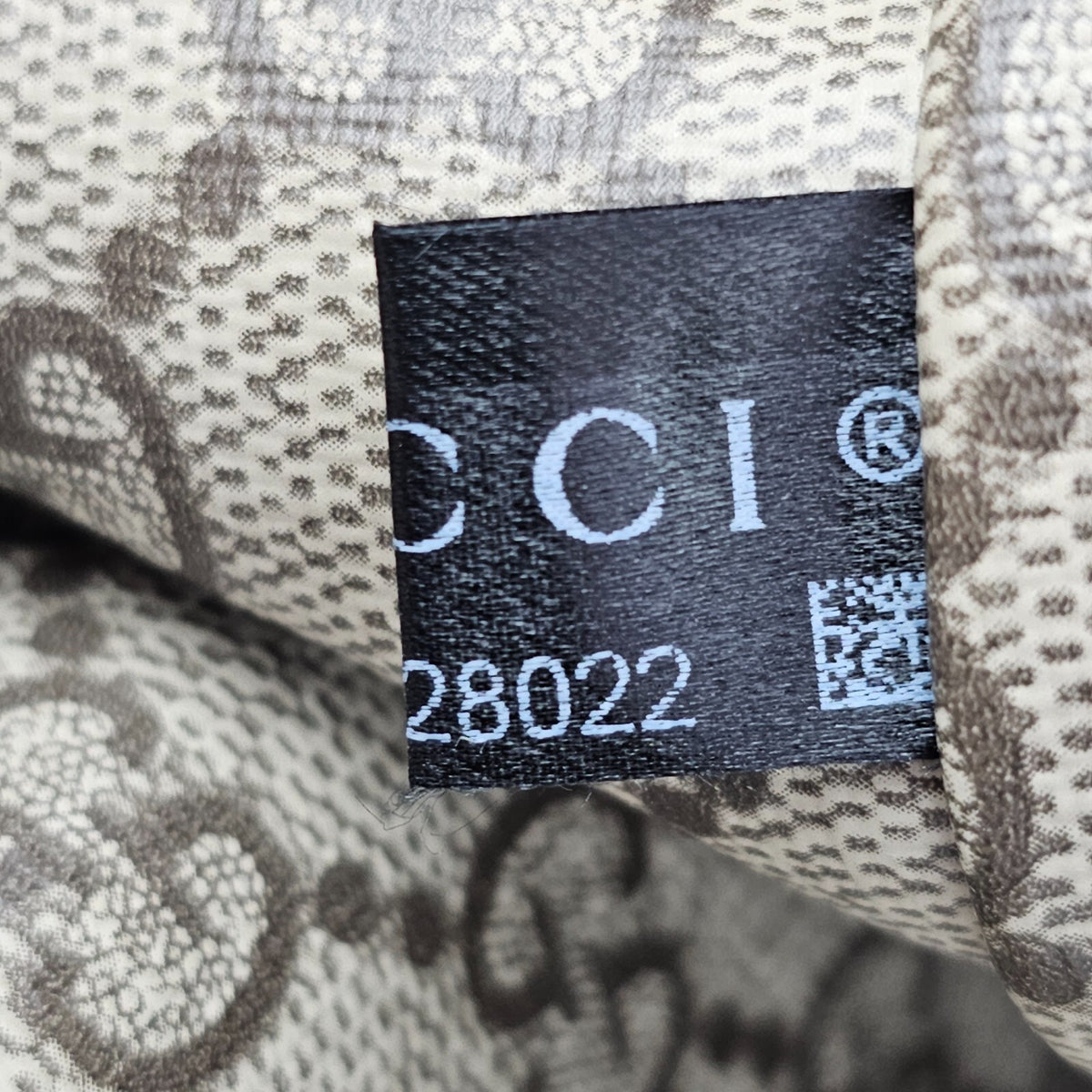 GUCCI Maxi $2450 Beige Cotton Tote Bag New And Authentic