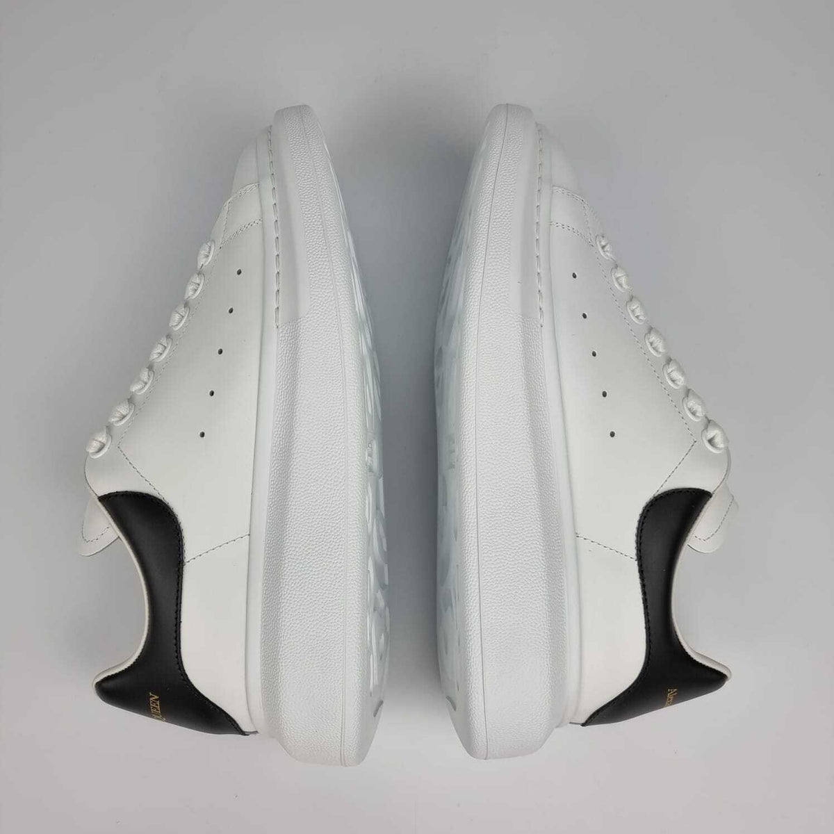 ALEXANDER MCQUEEN Oversized White And Black Sneakers New