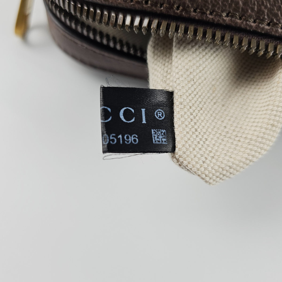 GUCCI Ophidia Small $1790 Beige And Ebony GG Canvas Crossbody Bag New/Authentic