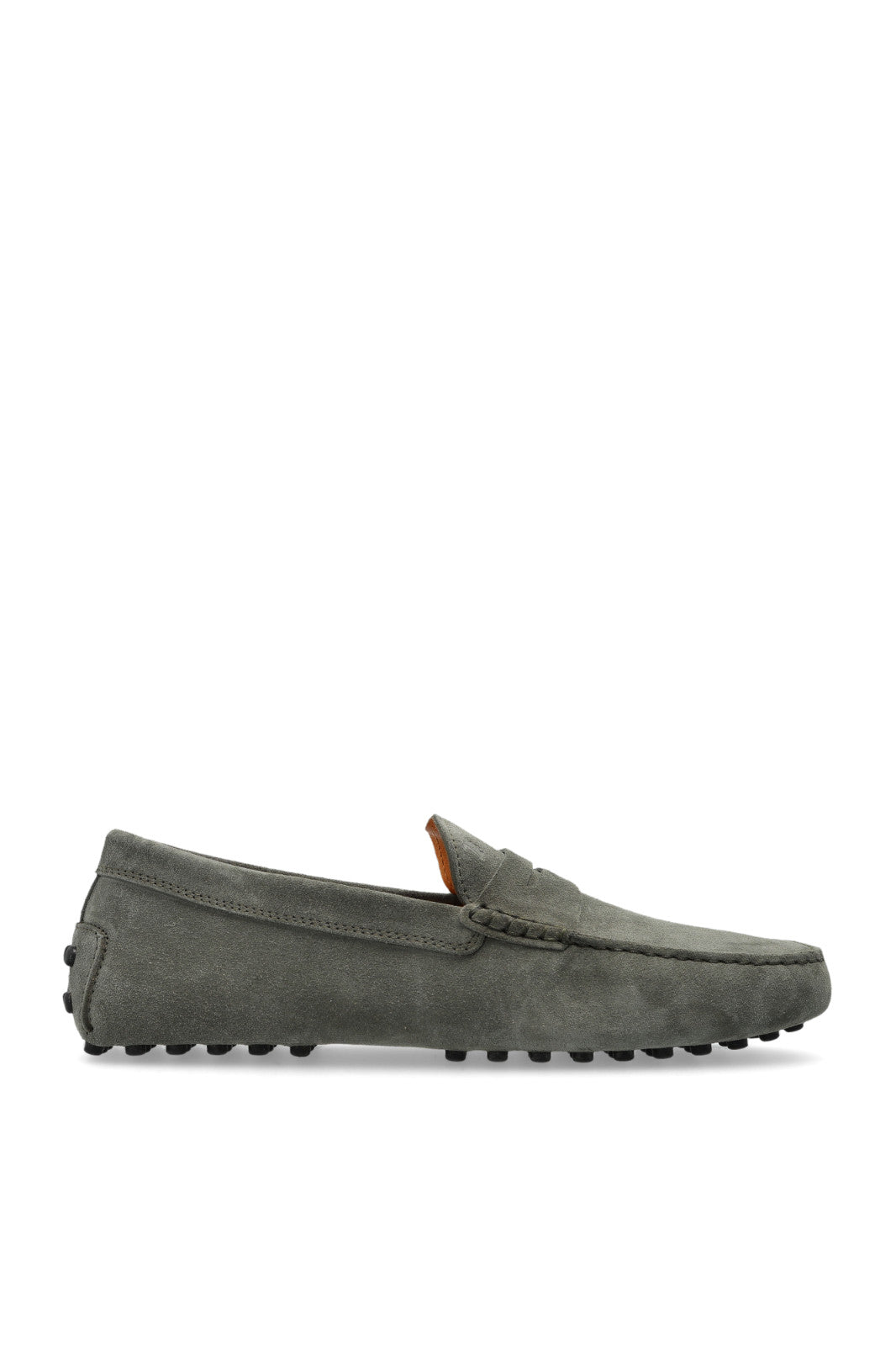 TOD's Gommino Gray Suede Loafers New & Authentic