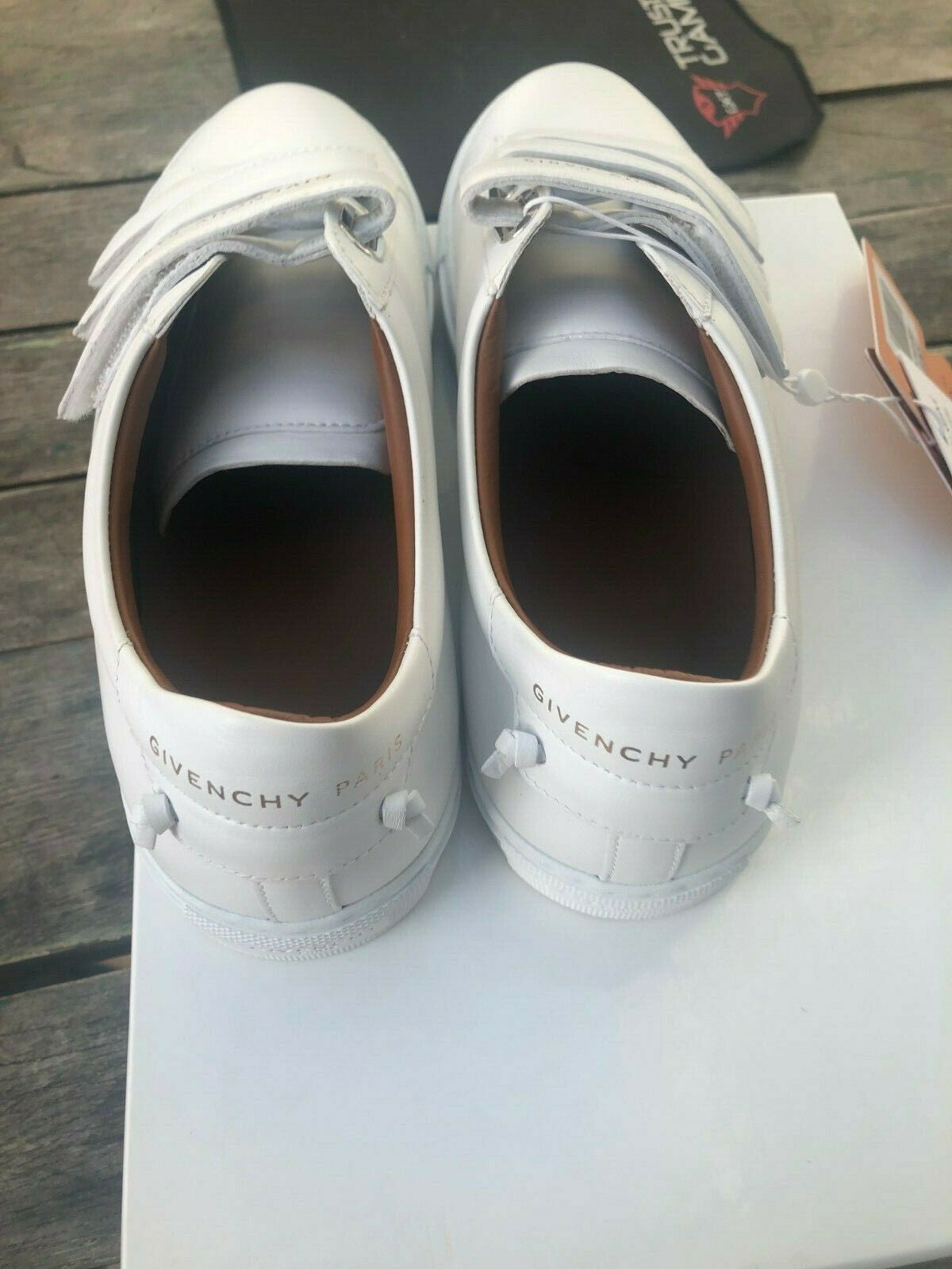 Givenchy Urban Street Women's White Sneakers New Size 40 US 10