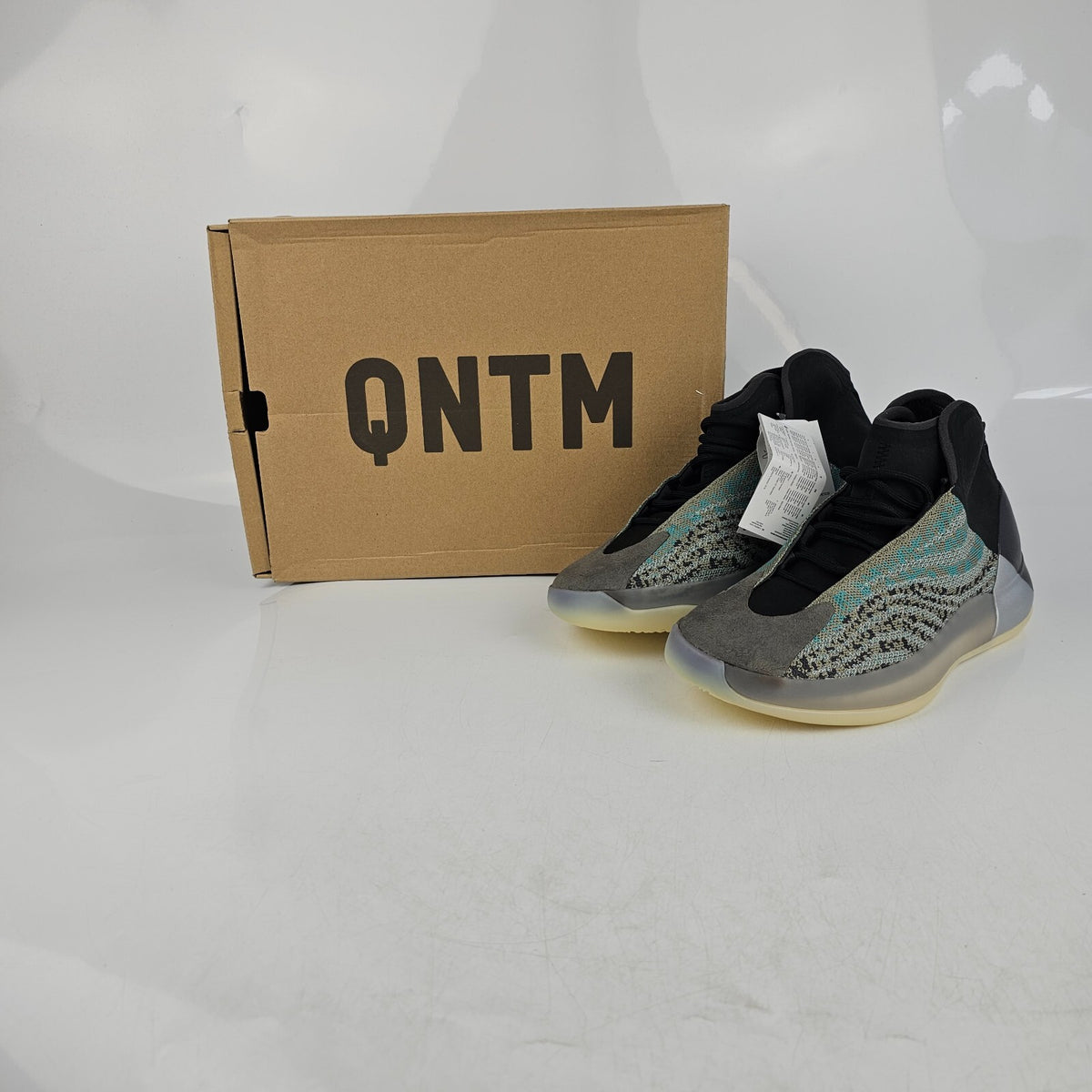 Yeezy Quantum QNTM Teal Blue G58864 Sneakers New Size US 9 UK 8 1/2 EU 42 2/3