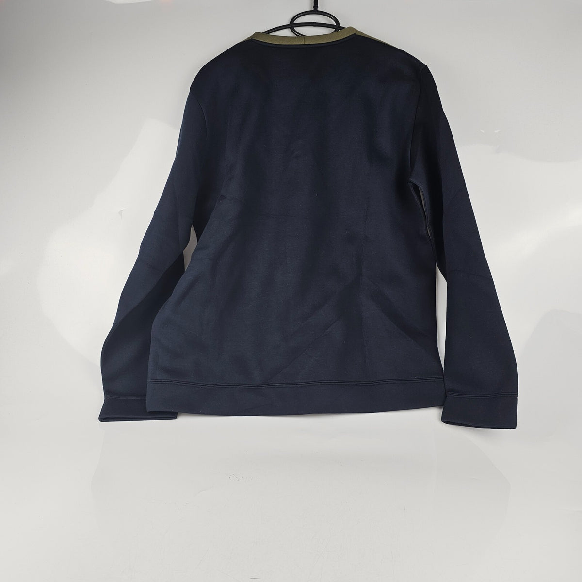 Valentino Navy Neoprene Sweater Size L New