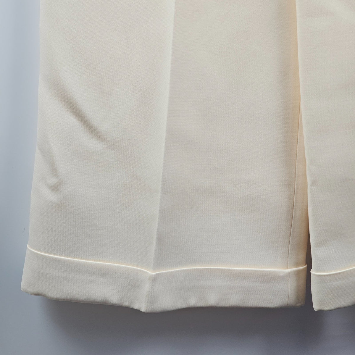 DIOR $2600 Ecru Wool/Silk Flared Pants New & Authentic