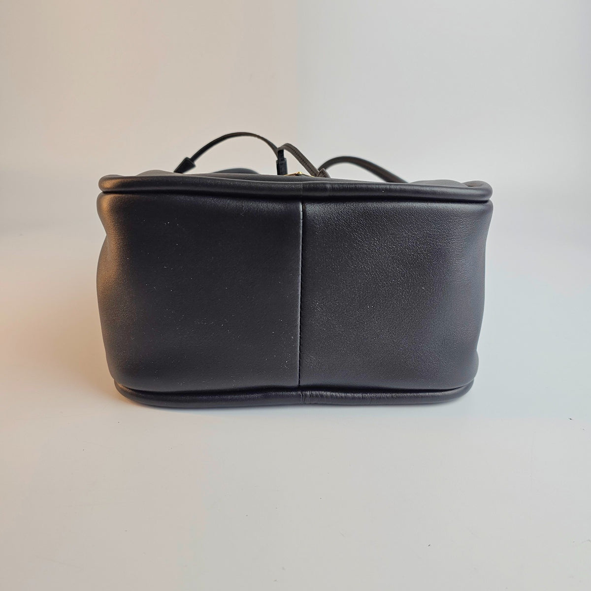 PRADA Darling Mini $2850 Black Leather Bucket Bag New & Authentic