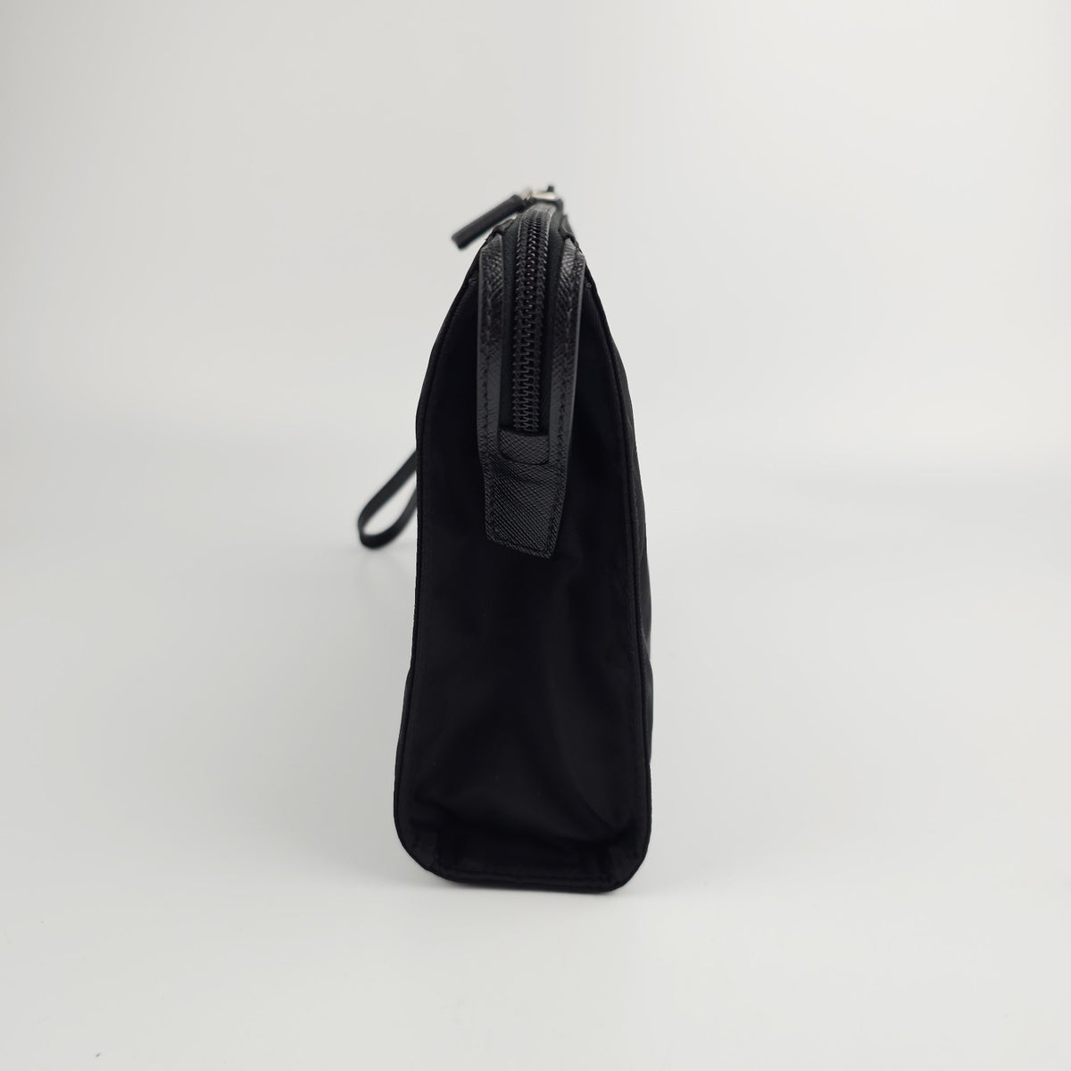 PRADA $950 Re-Nylon and Saffiano leather necessaire Bag New And Authentic