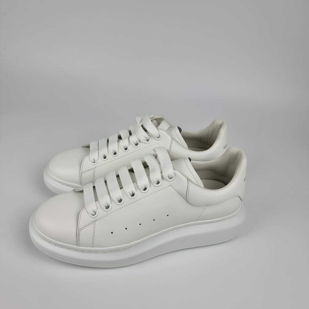ALEXANDER MCQUEEN Oversized Women's White Sneakers New