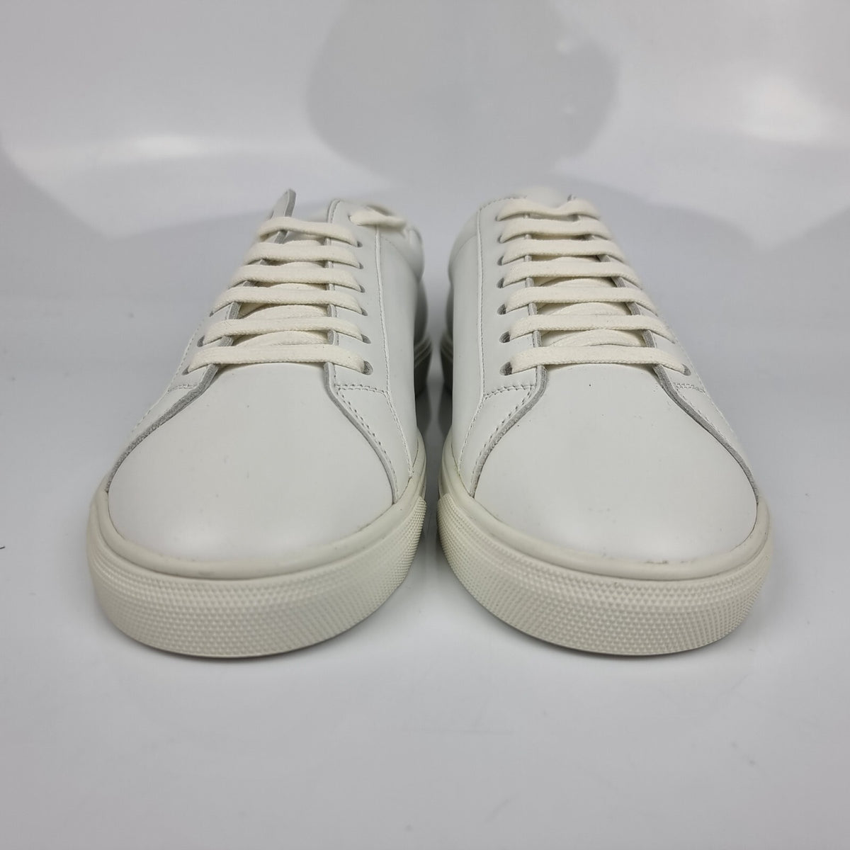 SAINT LAURENT White Andy Low Top Sneakers New