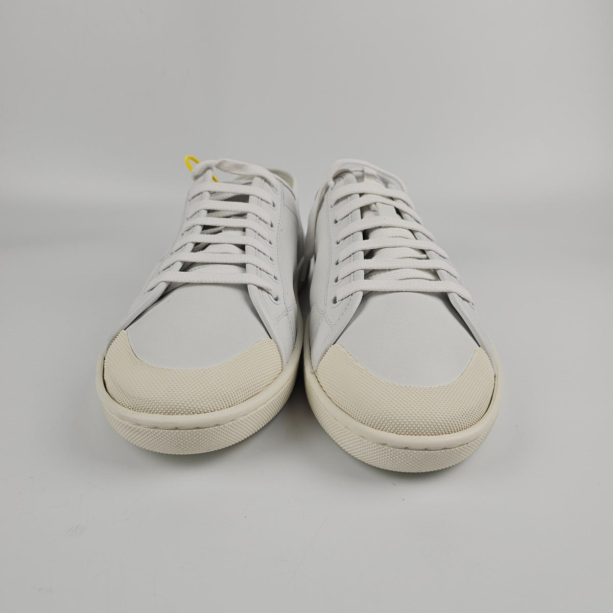 SAINT LAURENT Gym Blanc Optique Sneakers New Size 43.5 US 10.5