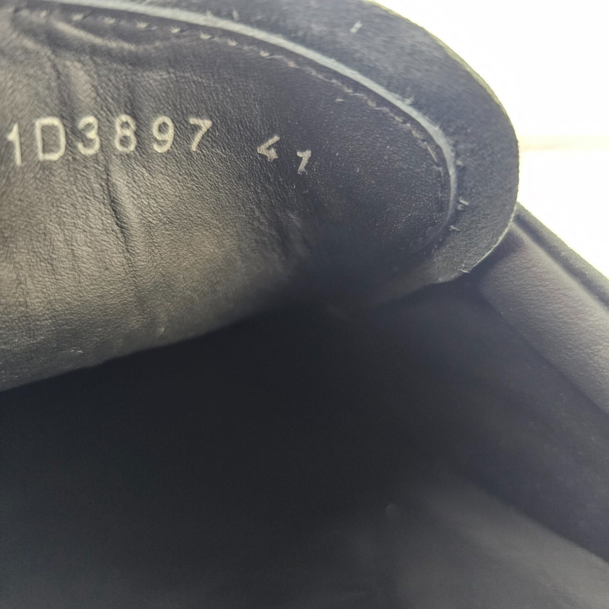 RICK OWENS Vintage Black/Milk Nubuck/Grained Leather Sneakers New Size 41 US 8