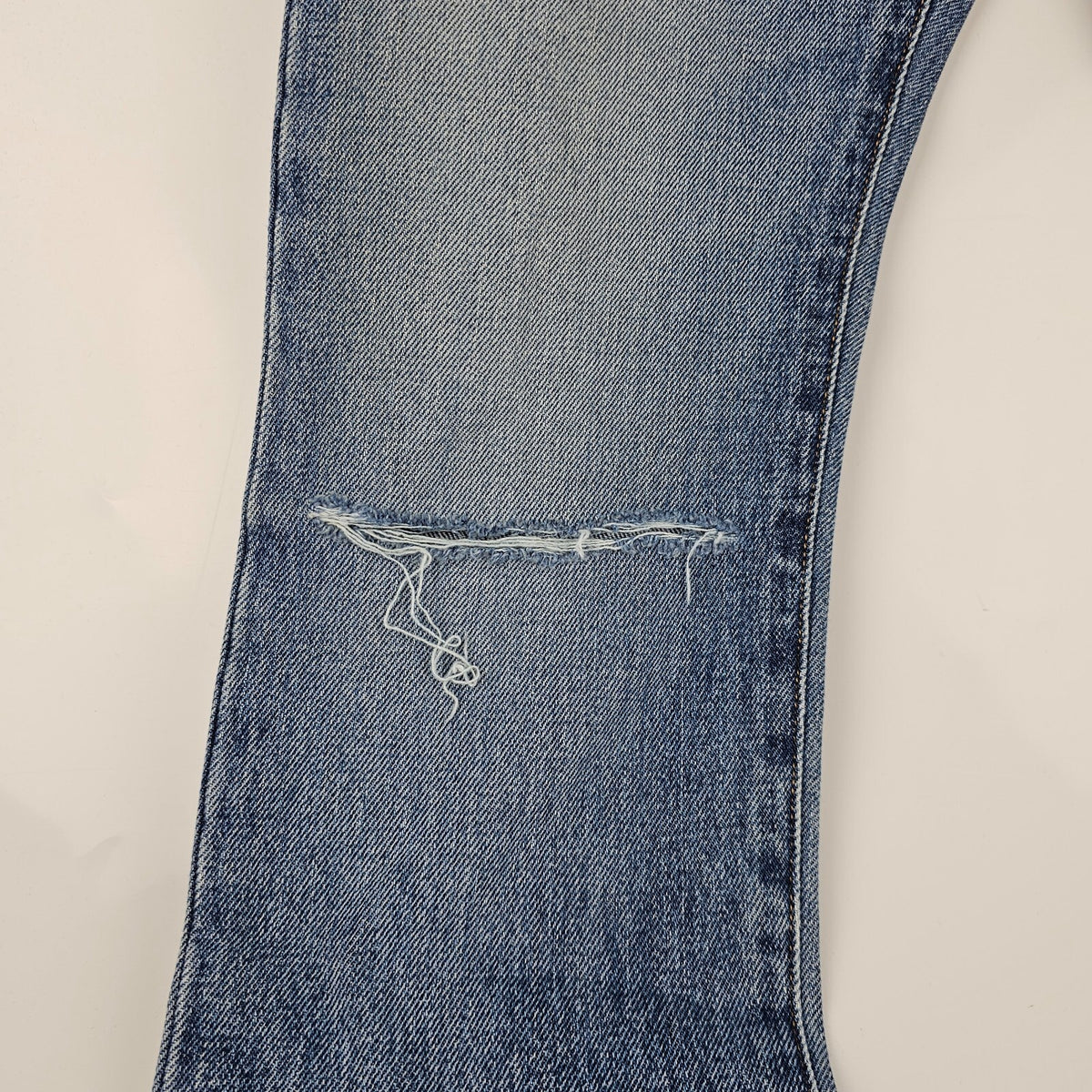 SAINT LAURENT Blue Ripped Jeans Size 27 Brand New