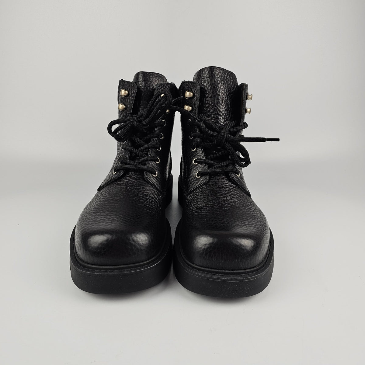 BOTTEGA VENETA Haddock Black Leather Shoes New & Authentic