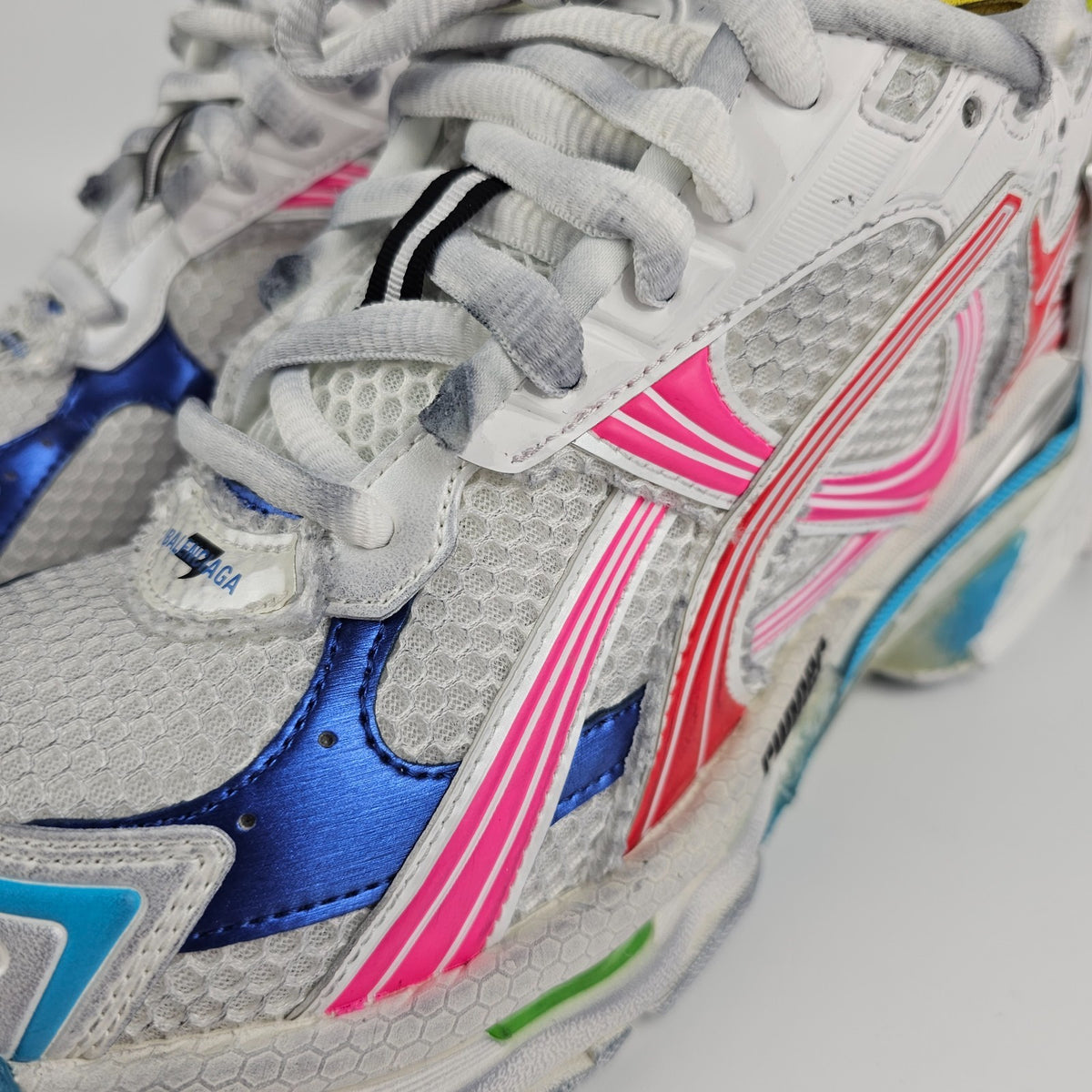 BALENCIAGA Runner $1190 Women's Multicolor Sneakers New & Authentic