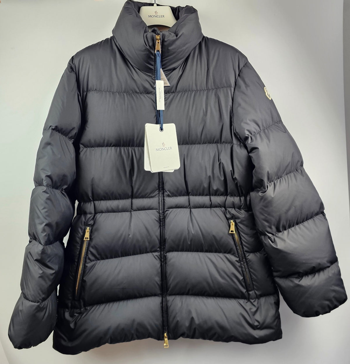 MONCLER Brossette $1720 Women's Black Down Jacket New