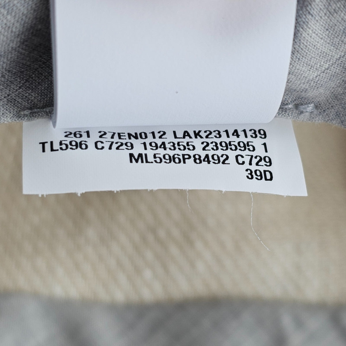 BRUNELLO CUCINELLI Panama/Platinum  Linen Trousers New & Authentic