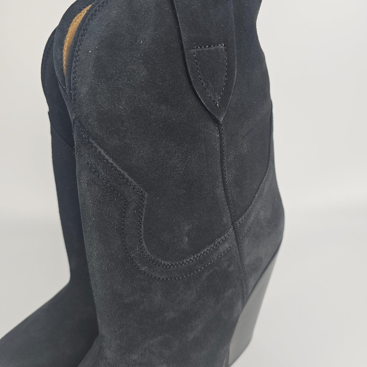 ISABEL MARANT Leyane Black Suede Boots New And Authentic