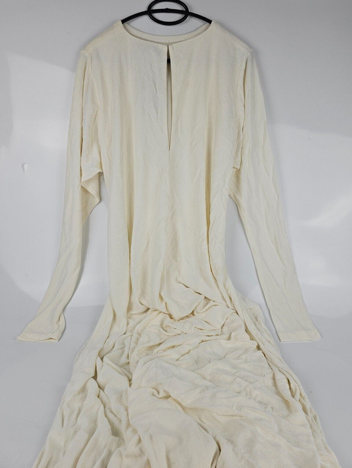 TOM FORD White Long Jersey Sablé Dress Size S