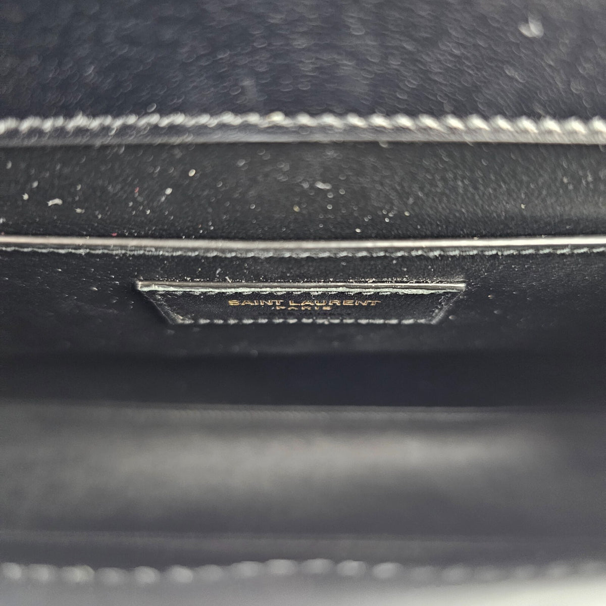 Saint Laurent Manhattan Box Medium $3400 Black Leather Shoulder Bag New