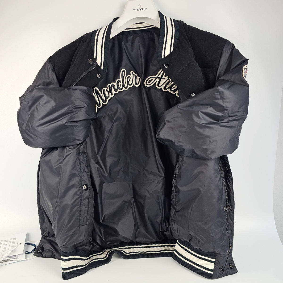 MONCLER Bouchet $2270 Men's Black Down Jacket New